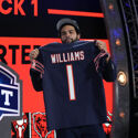 No. 1 pick Caleb Williams defied homophones by showing up to the NFL Draft with painted nails