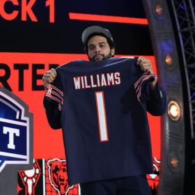 No. 1 pick Caleb Williams defied homophobes by showing up to the NFL Draft with painted nails