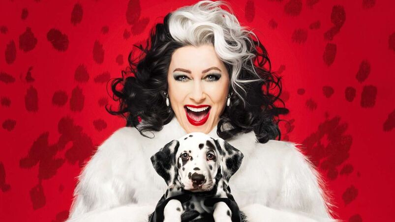 Faye Tozer of Steps as Cruella De Vil