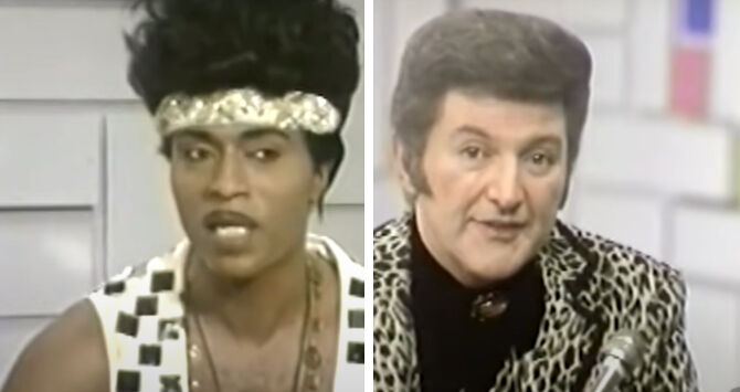 Little Richard and Liberace on the Mike Douglas Show