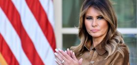 People praise an alleged painting of Melania Trump as the “funniest” tweet of all time