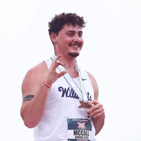 This college track & field star is breaking records as his authentic gay self