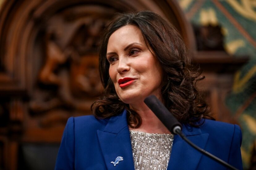 Gretchen Whitmer deadpans her way through an iconic gaycoded ad for