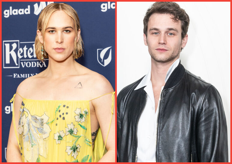 Tommy Dorfman and Brandon Flynn