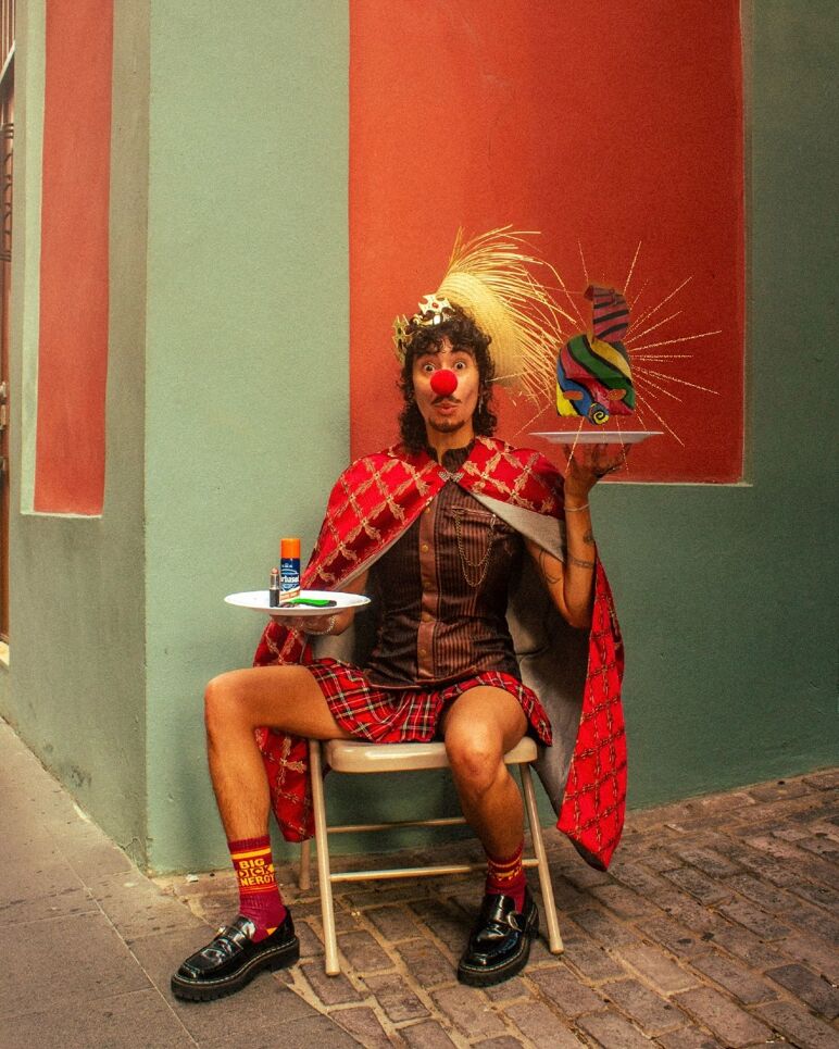 Vico Ortiz in a promotional image for 'Rise Of A King'