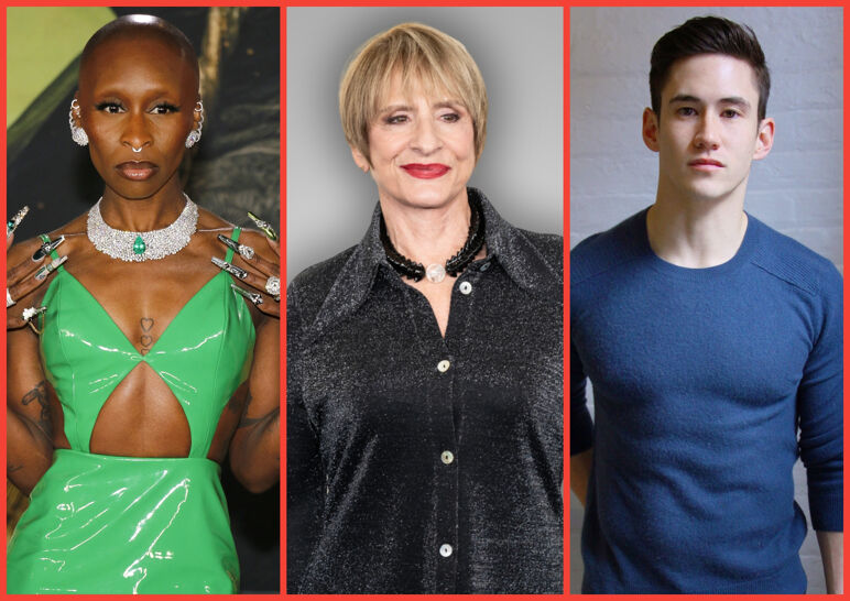 Cynthia Erivo, Patti LuPone, Warren Yang