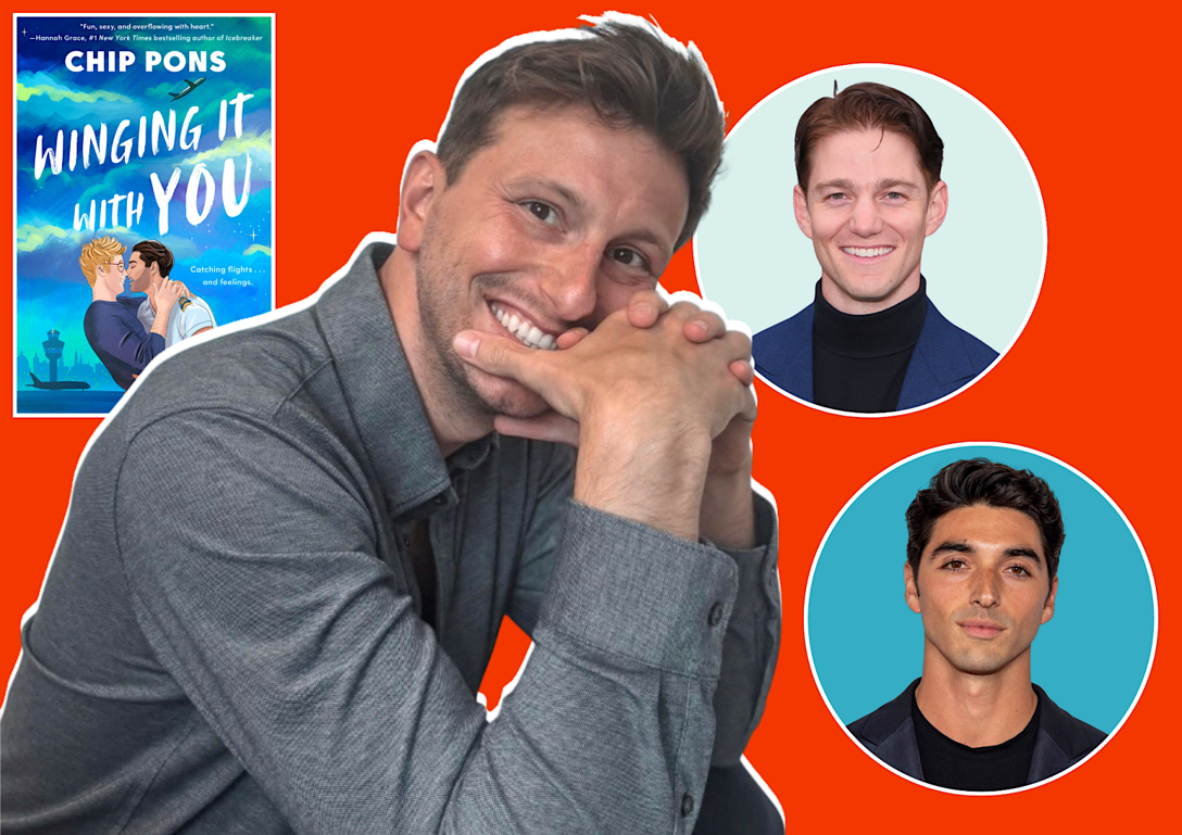 (clockwise from left) Author Chip Pons, Nico Greetham, Taylor Zakhar Perez