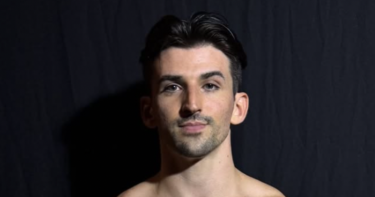 Out wrestler Hunter Gallagher goes viral for the best of reasons